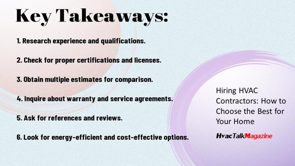Hiring HVAC Contractors: How to Choose the Best for Your Home 3 HvacTalkMagazine Hiring HVAC Contractors: How to Choose the Best for Your Home 1 Image