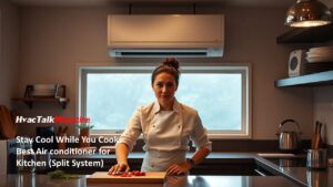 HvacTalkMagazine Stay Cool While You Cook: Best Air Conditioner for Kitchen Split System Image